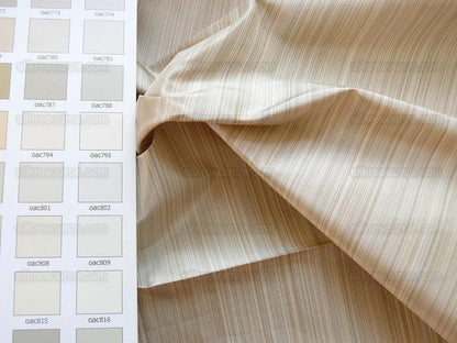 Grey Ivory 100%silk Taffeta Strie Pin Stripe 1.7y Kravet Rt$169/
