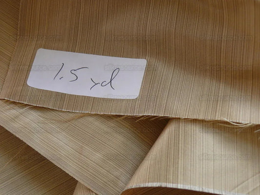 Kravte Prism 100%silk Taffeta Light Bronze 1.5y Strie