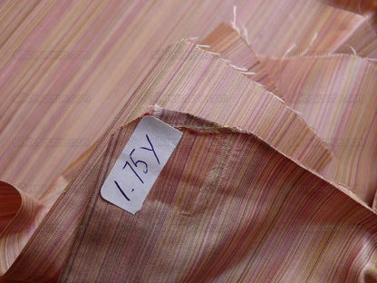 Kravet Prism Dry Rosewood 100%silk Taffeta Strie MSRP USD 169 1.75y