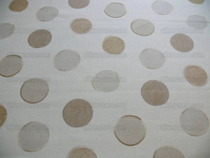 LEE JOFA/GROUNDWORKS CIRCO PRINT CREAM TAN WHITE LINEN BTY