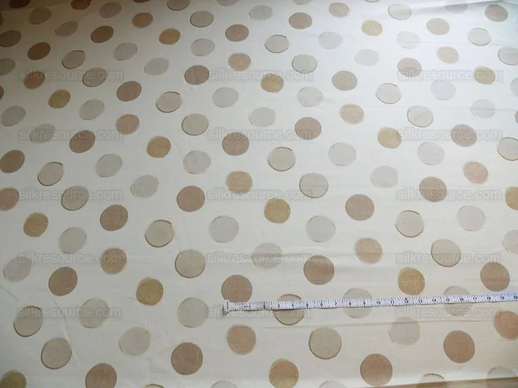 Lee Jofa/groundworks Circo Print Cream Tan White Linen Bty MSRP USD 244/y