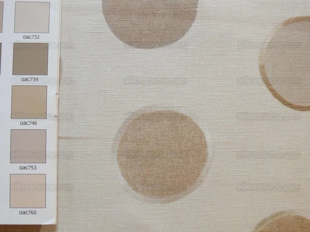 Lee Jofa/groundworks Circo Print Cream Tan White Linen Bty MSRP USD 244/y