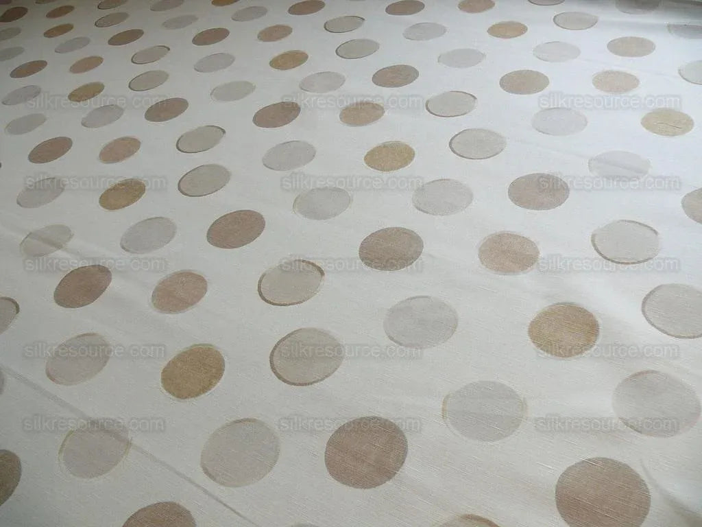 Lee Jofa/groundworks Circo Print Cream Tan White Linen Bty MSRP USD 244/y