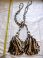 LEE JOFA CANTAL TIEBACK TASSEL TIEBACK-DOUBLE SEPIA MSRP$270!