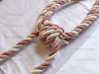 Lee Jofa Cantal Tieback Tassel Tieback-double Coral Red