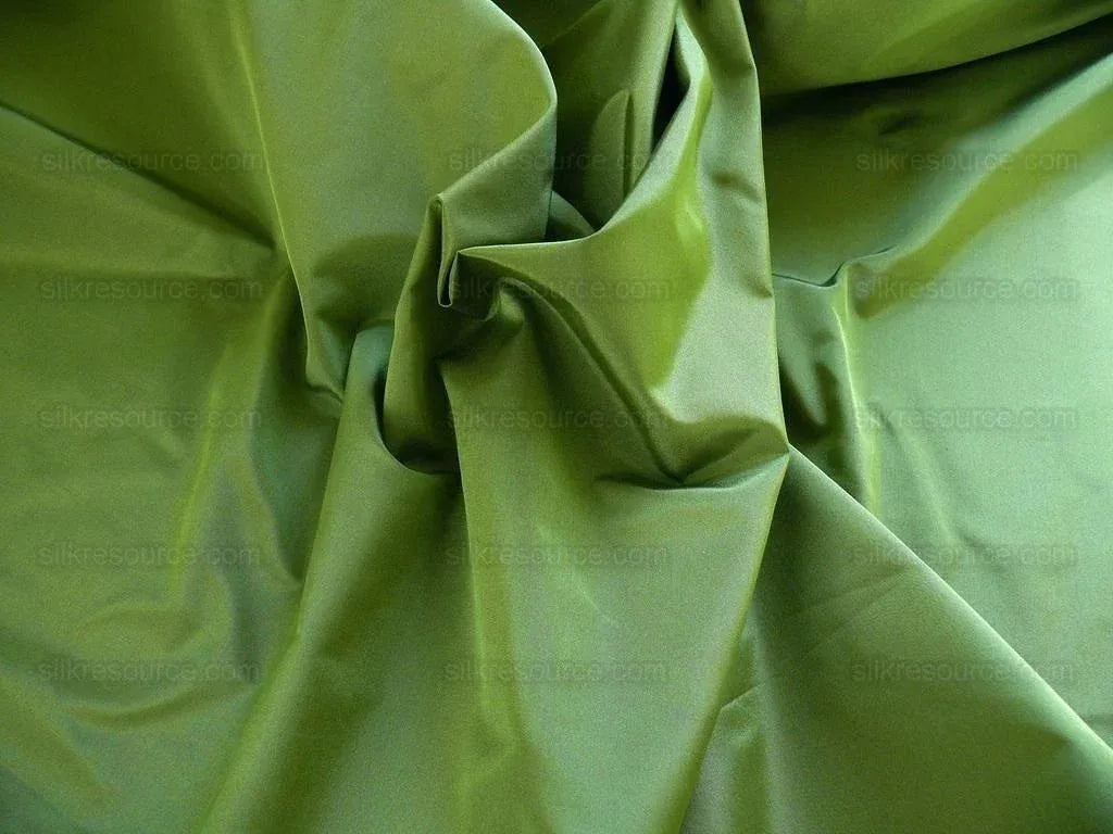 By yard Lee Jofa Palais Silk Taffeta Ivy Green 100% Silk MSRP USD 198/Y