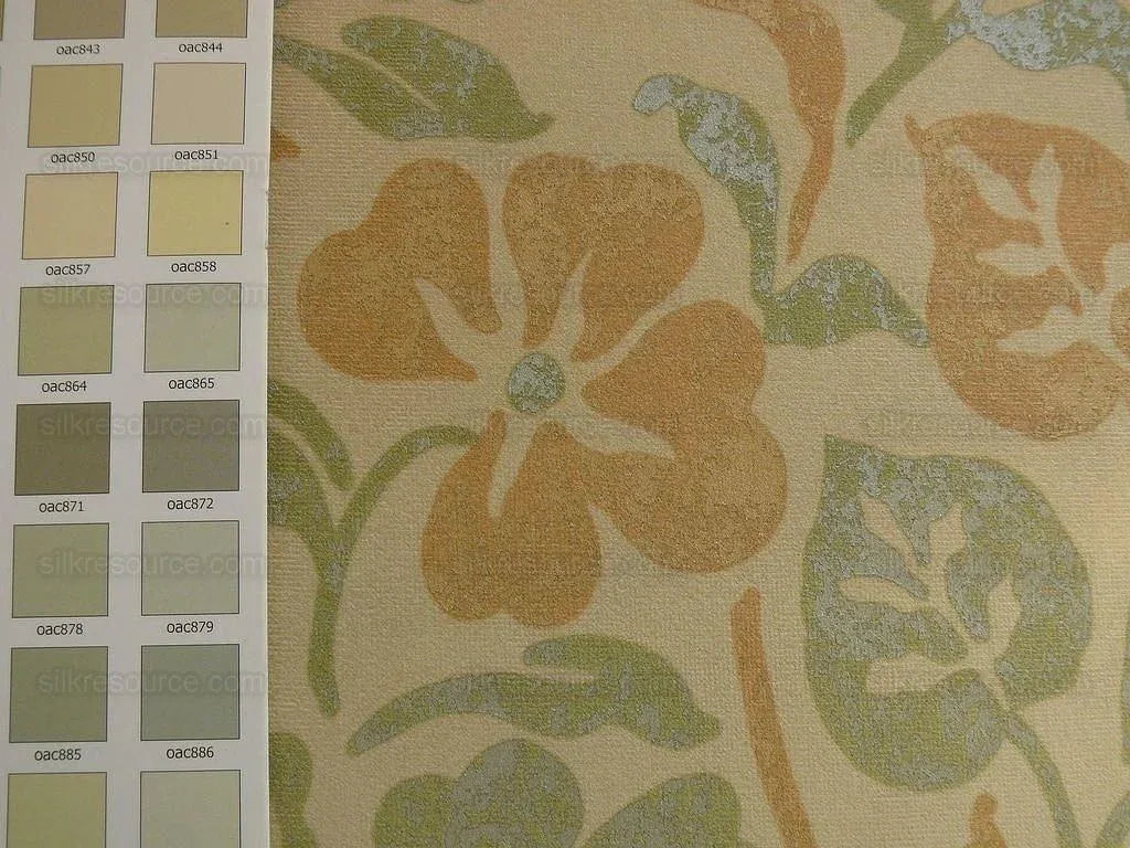 Kravet Rubino Printed Italian Velvet Spearmint Green Gold Bty MSRP USD 330/Y