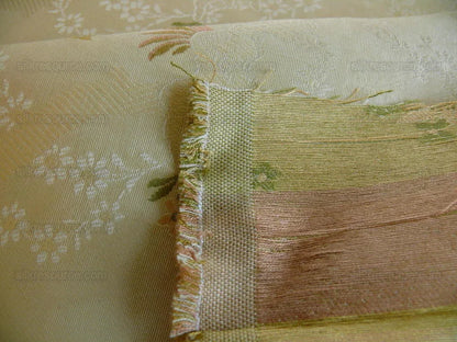 Kravet Couture "rosehips" French Lace Brocade Apricot Pink 2.8y