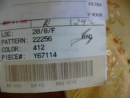 Kravet Couture "rosehips" French Lace Brocade Apricot Pink 2.8y