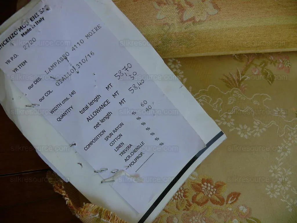 Kravet Couture "rosehips" French Lace Brocade Apricot Pink 2.8y