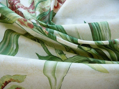 Lee Jofa/groundworks 6.3yd Les Orchidees Print Sand/coral MSRP USD 2