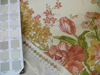 Lee Jofa Ramage Print Champagne Linen Chintz Tree Of Life MSRP USD 176/y