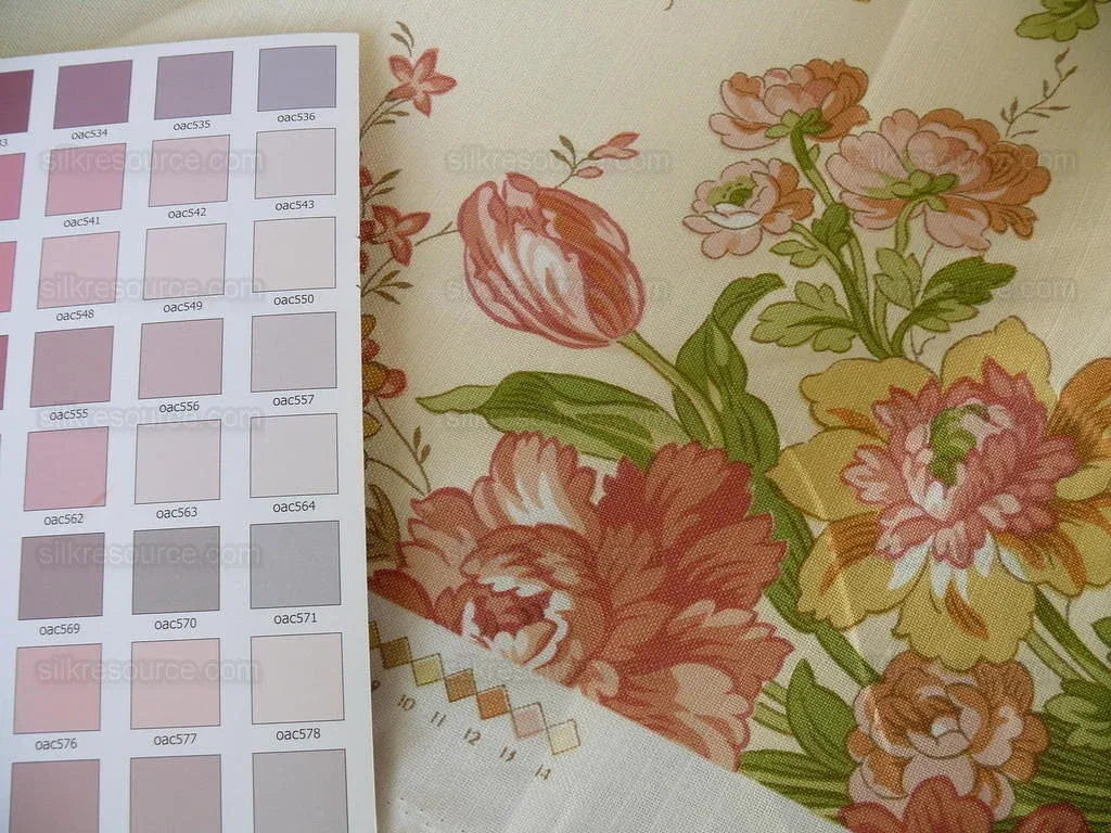 Lee Jofa Ramage Print Champagne Linen Chintz Tree Of Life MSRP USD 176/y