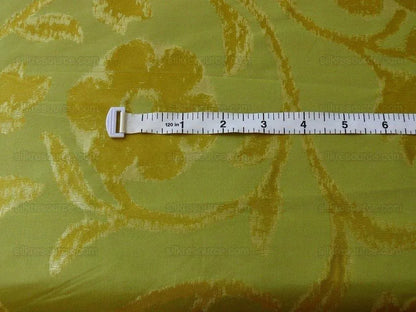 Kravet Couture Origin Chartreuse Green 100%silk Reversible MSRP USD 276/Y!