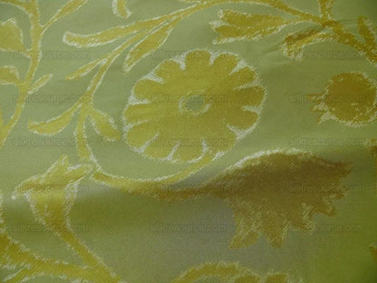 Kravet Couture Origin Chartreuse Green 100%silk Reversible MSRP USD 276/Y!
