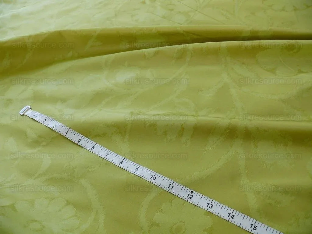 Kravet Couture Origin Chartreuse Green 100%silk Reversible MSRP USD 276/Y!