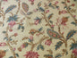 LEE JOFA "FRENCH LEAF" LINEN PRINT TAN SAND BTY MSRP$136/Y!