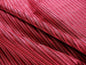5.6Y KRAVET COUTURE VELVET MEDFIELD STRIPE MERLOT RED