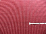 2Y KRAVET COUTURE VELVET MEDFIELD STRIPE MERLOT RED COLOR 919
