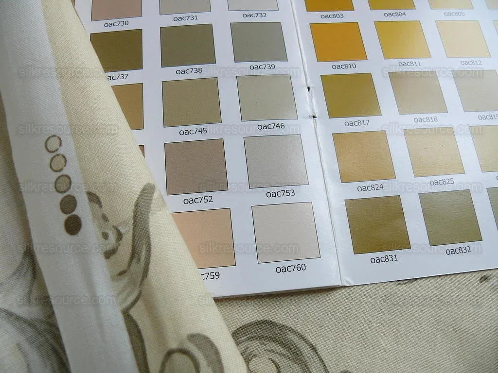 Lee Jofa Dambura Print Monkey Griffin Sandstone Grey Deer Music Toile Cotton Chintz