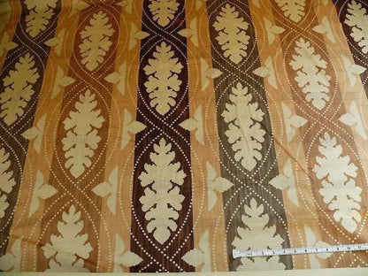 Kravet Couture Lombardi Printed Velvet In Nutria MSRP USD 270/ Bty