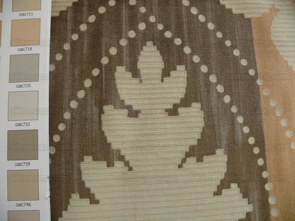 Kravet Couture Lombardi Printed Velvet In Nutria MSRP USD 270/ Bty