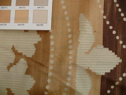 Kravet Couture Lombardi Printed Velvet In Nutria MSRP USD 270/ Bty