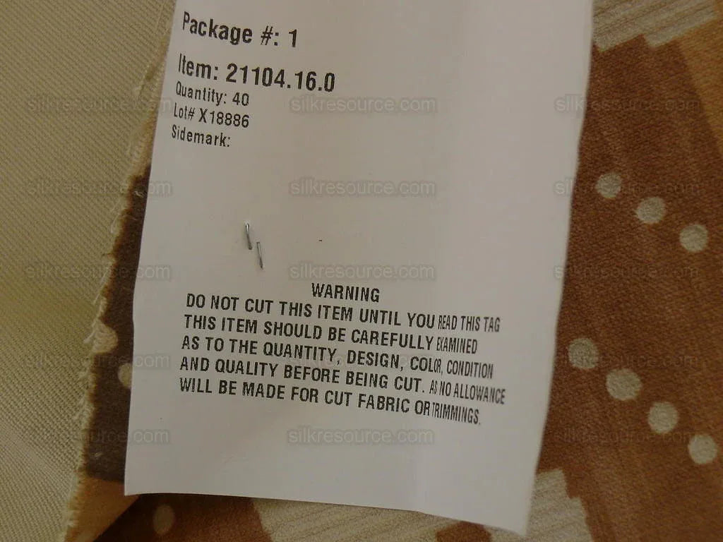 Kravet Couture Lombardi Printed Velvet In Nutria MSRP USD 270/ Bty