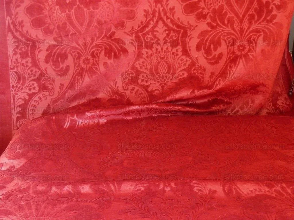 Lee Jofa Le Vauban Gauffrage Renaissance Embossed Velvet Linen