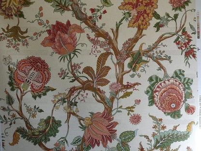 Lee Jofa Harleyford Print Huge Tree Of Life Linen Bty MSRP USD 192/Y