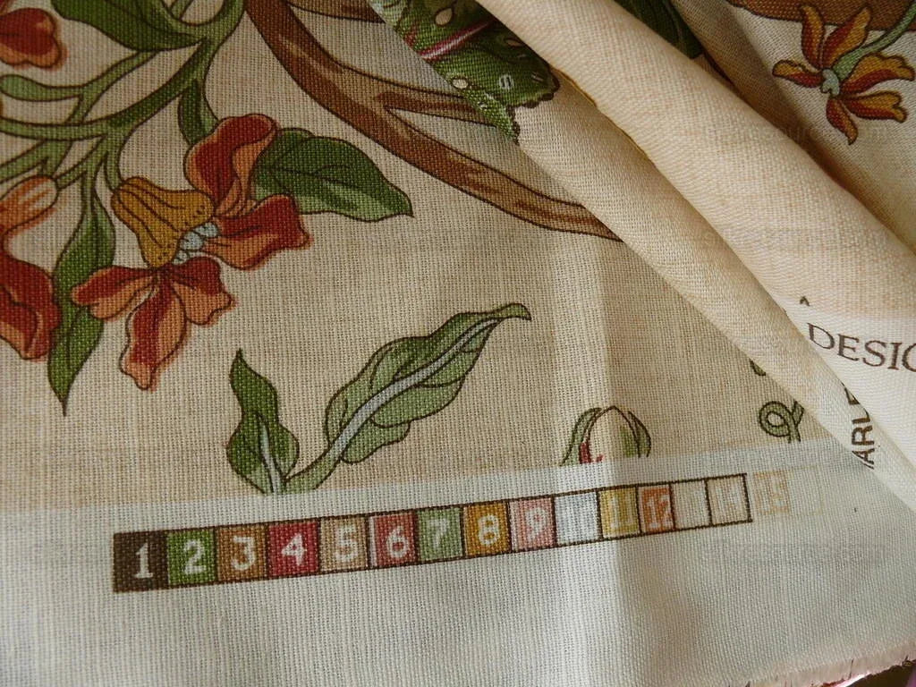 Lee Jofa Harleyford Print Huge Tree Of Life Linen Bty MSRP USD 192/Y