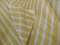 KRAVET COUTURE IMOLA SILK STRIPE BUTTERCUP YELLOW WHITE MSRP$198