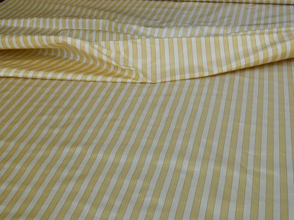 Kravet Couture Imola Silk Stripe Buttercup Yellow White MSRP USD 198