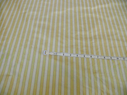 Kravet Couture Imola Silk Stripe Buttercup Yellow White MSRP USD 198