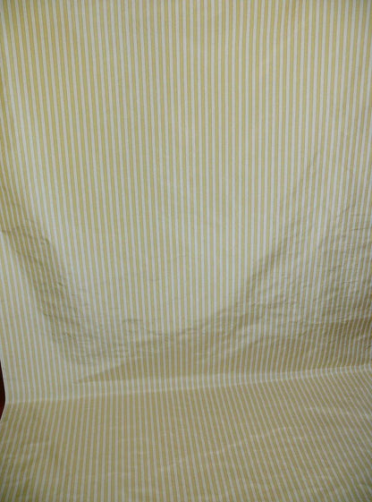 Kravet Couture Imola Silk Stripe Buttercup Yellow White MSRP USD 198