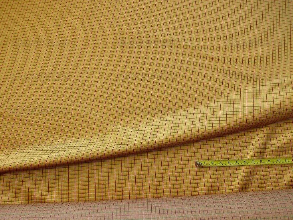 Lee Jofa Figaro Velvet Check Gold Gilt