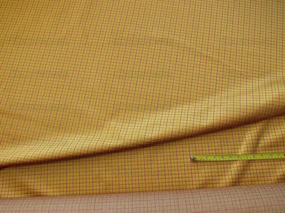 Lee Jofa Figaro Velvet Check Gold Gilt