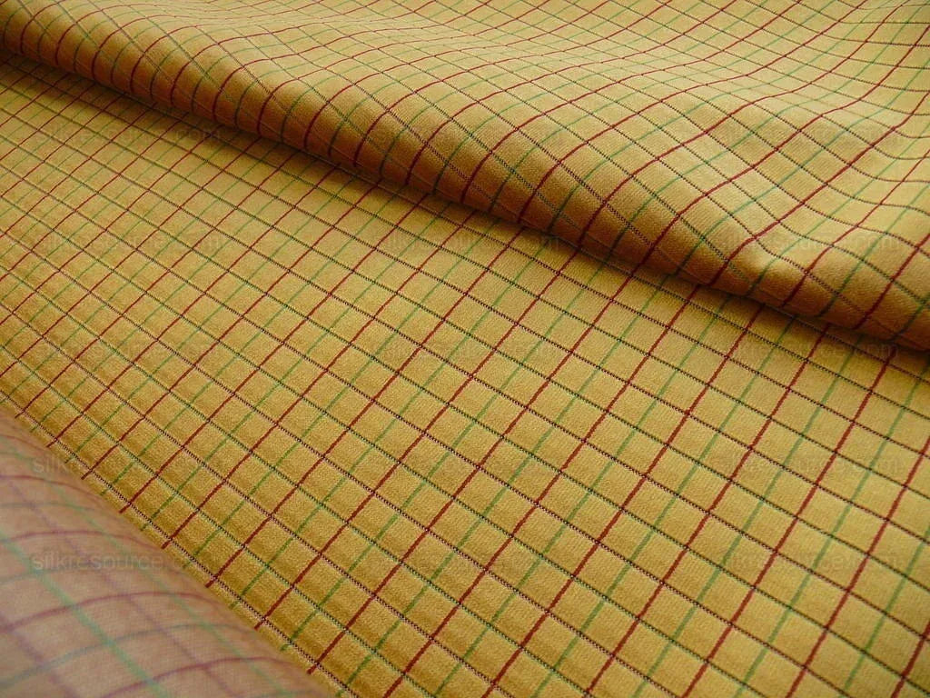 Lee Jofa Figaro Velvet Check Gold Gilt