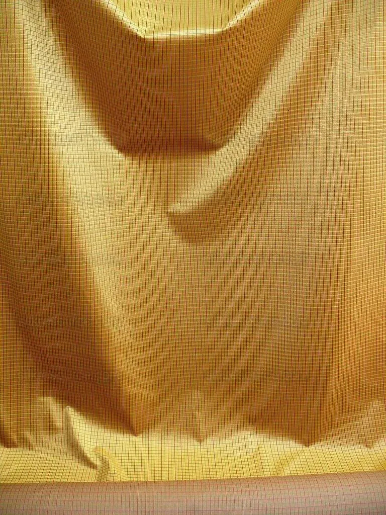 Lee Jofa Figaro Velvet Check Gold Gilt