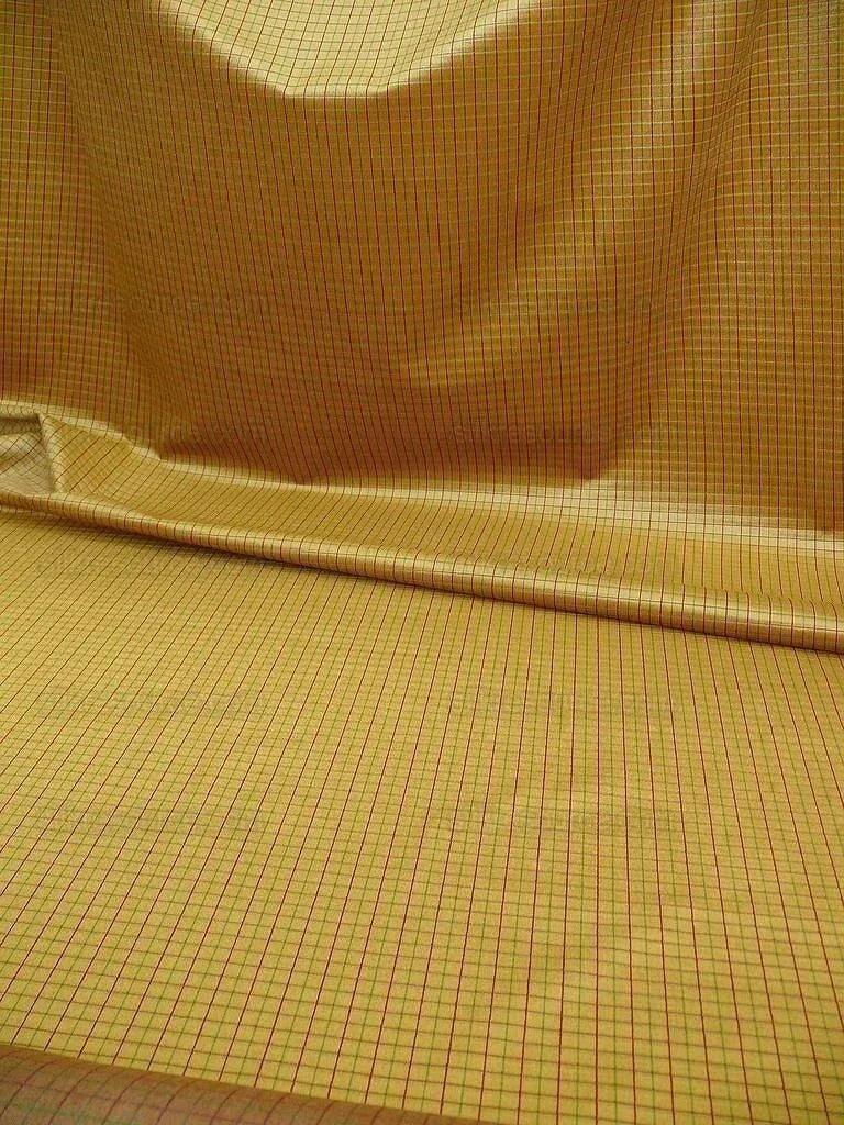 Lee Jofa Figaro Velvet Check Gold Gilt