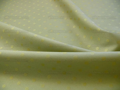 Kravet Spatial Polka Dot Silk Satin Celadon "green Tea" Light Green Golden Radiance Bty MSRP USD 200/Y