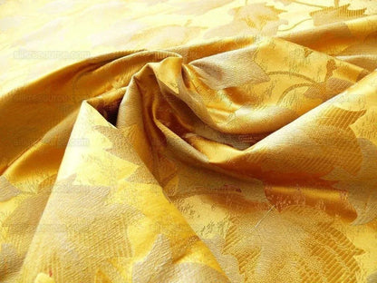 Lee Jofa/groundworks Japanese Maple Gilt Gold Silk Wabi Sabi MSRP USD296/yard