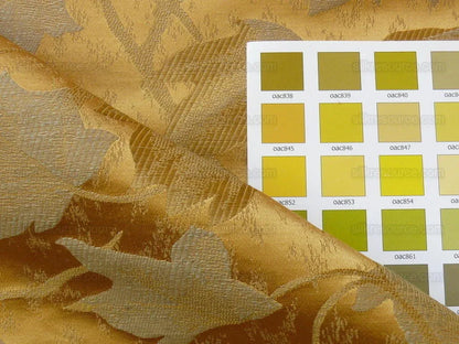 Lee Jofa/groundworks Japanese Maple Gilt Gold Silk Wabi Sabi MSRP USD296/yard