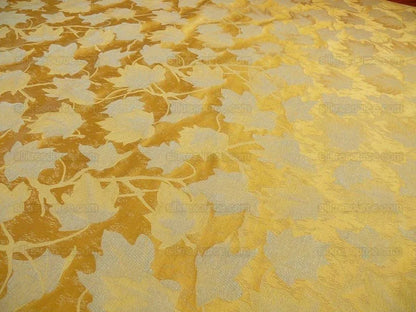 Lee Jofa/groundworks Japanese Maple Gilt Gold Silk Wabi Sabi MSRP USD296/yard