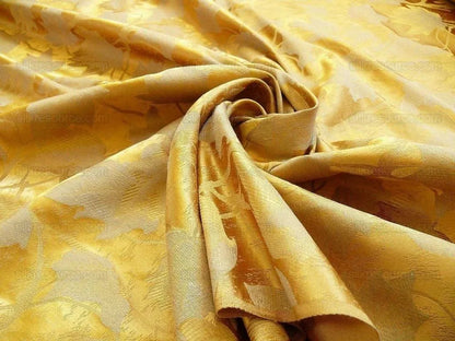 Lee Jofa/groundworks Japanese Maple Gilt Gold Silk Wabi Sabi MSRP USD296/yard