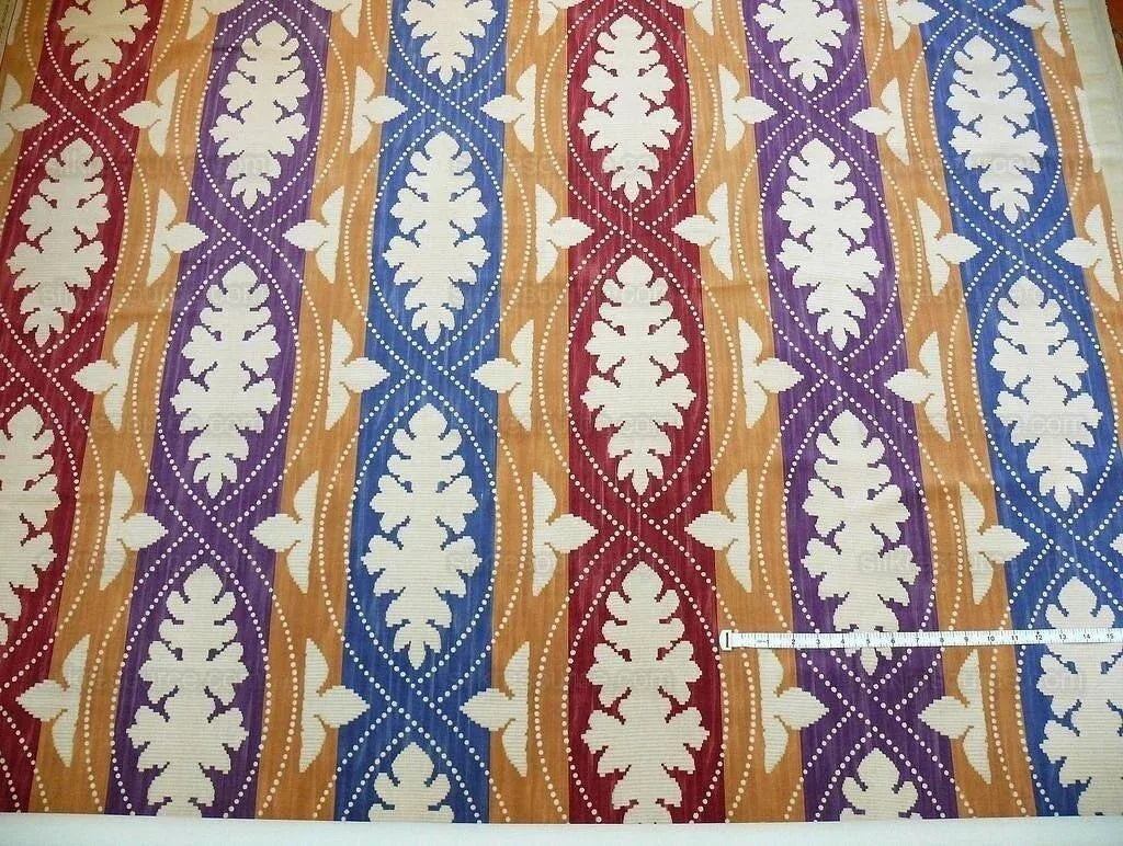 Kravet Couture Lombardi Velvet In Multi Blue Purple Wine bty MSRP USD 270/y