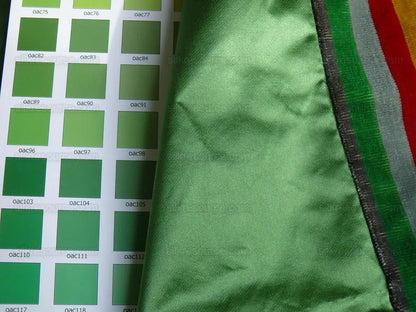 Lee Jofa Stunning Drapery Pair Jewel Green Satin 100"Lx30"wide MSRP$5000+