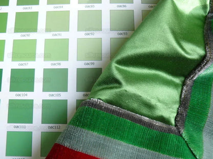 Lee Jofa Stunning Drapery Pair Jewel Green Satin 100"Lx30"wide MSRP$5000+