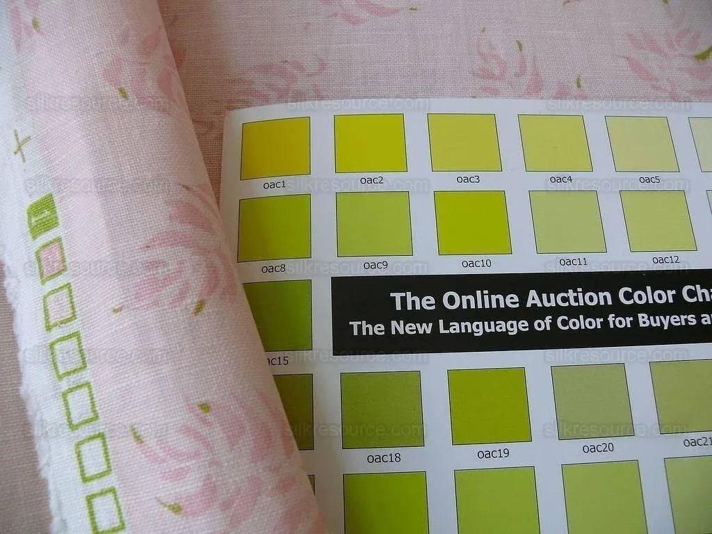 6y Lee Jofa Seacloth Linen "mini Fern" Babe Pink Exquisite Rp$96y