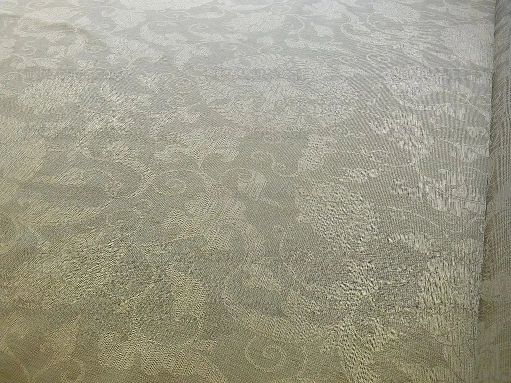 6.5Y LEE JOFA PORCELAIN SILK SAND WHITE BEIGE CHINOSERIE LOTUS